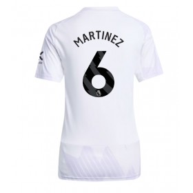 Dámské fotbalový oblečení Manchester United Lisandro Martinez #6 Venkovní košile 2025-26 Krátkým Rukávem